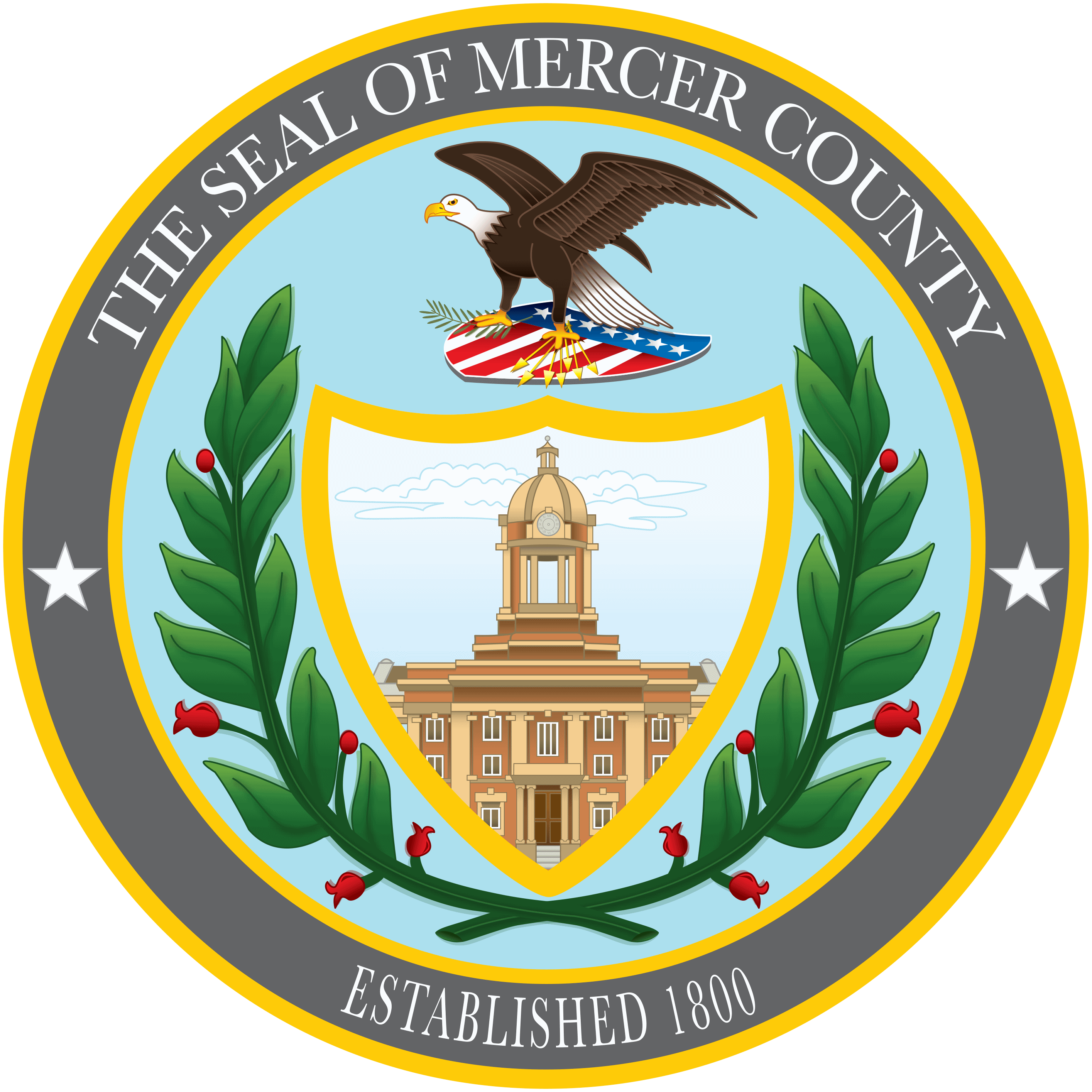 Seal of Mercer County